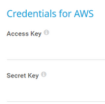 Credentials for AWS